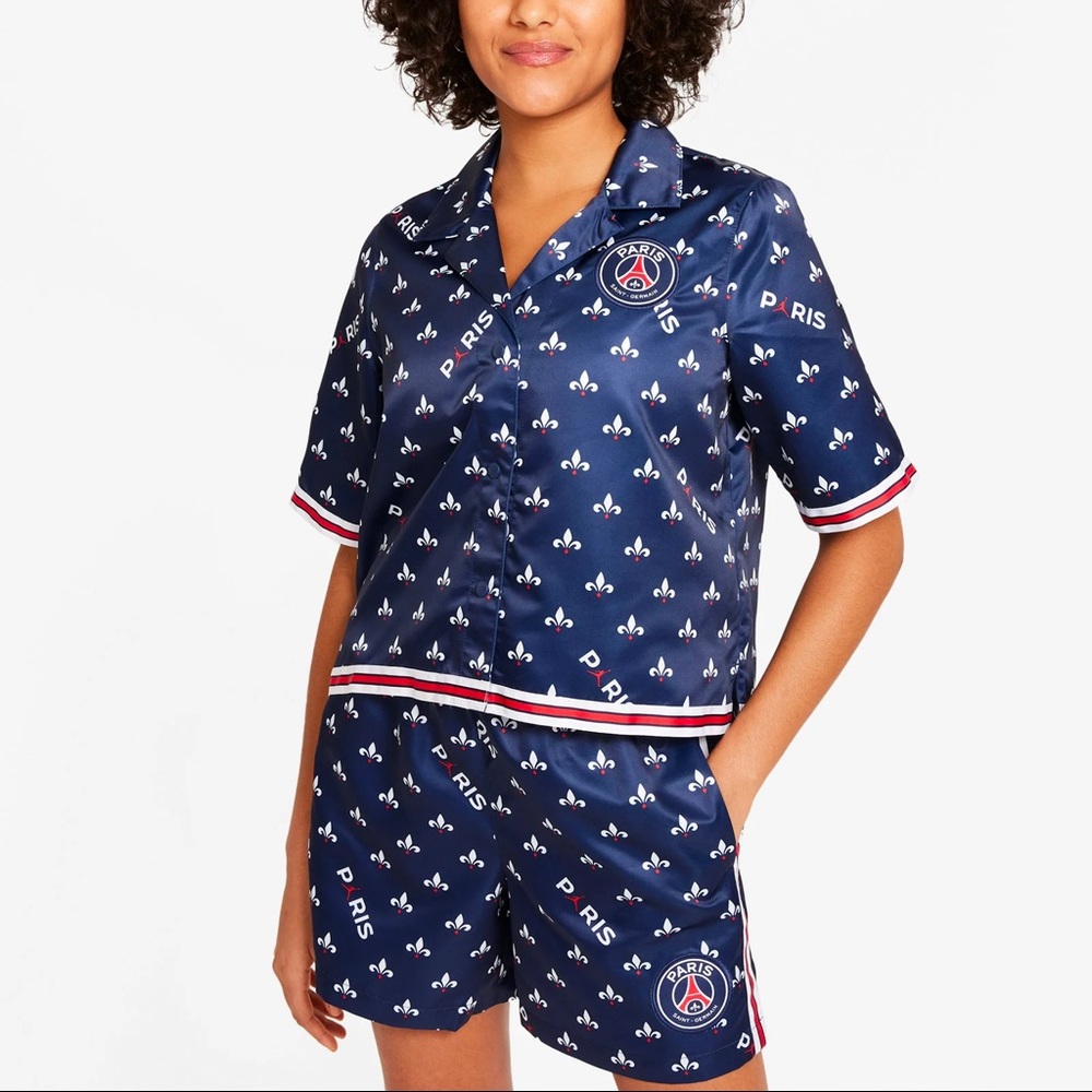 Nike Jordan Brand PSG Paris Saint Germain Shorts and Top Set, Medium, NWT - Picture 3 of 14